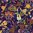 Day of the Dead Skulls and Guitars