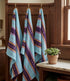 Towel-Purples Geometric